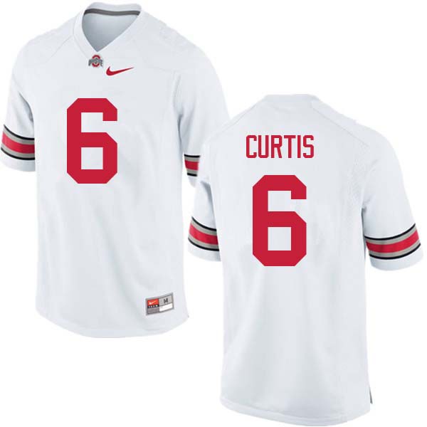 Ohio State Buckeyes #6 Kory Curtis Men Official Jersey White